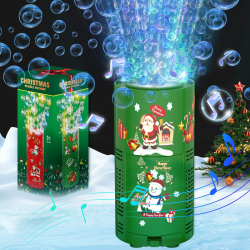 PANACARE Feuerwerk Seifenblasenmaschine, Seifenblasenmaschine 10000+Seifenblasen mit Seifenblasenlösung/Akku/Musik/Licht, Seifenblasenspielzeug Kinder Geschenk, Hochzeit, Neujahr, Weinachten,Party grün Angebot bei HelloDeals