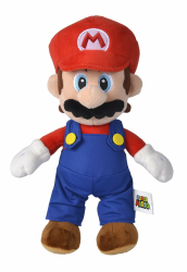 Simba 109231010 - Super Mario Plüschfigur, 30cm, kuschelweich, Nintendo, Charakter aus weltberühmten Computerspiel, ab den ersten Lebensmonaten geeignet, Blau Angebot bei HelloDeals