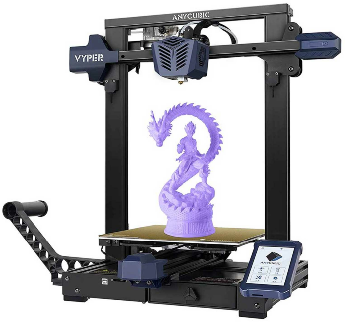 Anycubic Vyper 3D Drucker - Auto Leveling, Stepper Drivers, 4.3" Display, 245x245x260mm