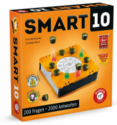 Piatnik 7167 - Smart 10 | Das revolutionäre Alleswisser Brettspiel I Für die Quizfreunde | Wer ist der Quizkönig | Ab 12 Jahren | Wissenfragen von A - Z | Für Unterwegs und Zuhause Smart 10 - Hauptspiel - VE 6 Angebot bei HelloDeals