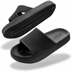 SCHLAPPY™ Original Badeschuhe für Damen&Herren, Badelatschen&Wolkenschuhe 100% Plastikfrei, Wasserfest&rutschfest 38/39 EU Schwarz Angebot bei HelloDeals