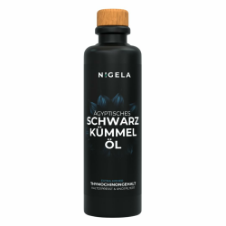 Nigela BIO Schwarzkümmelöl ungefiltert - Ägyptisches Schwarzkümmel Öl mit hohem Thymochinongehalt - In Bayern hergestellt - Zertifiziertes & Laborgeprüftes Black Seed Oil - 200ml Einzelflasche Angebot bei HelloDeals