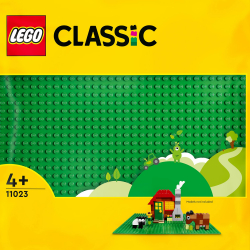 LEGO 11023 Classic Grüne Bauplatte, quadratische Grundplatte mit 32x32 Noppen als Basis für Konstruktionen und für weitere Sets Single Angebot bei HelloDeals