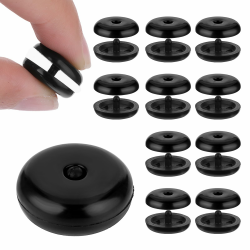 Teaaha 12er Set Sicherheitsgurt Stopper - Universaler Autogurt Clip, Rutschfeste Anschnallhilfe, Robust und Langlebiger Gurt-Schnallenhalter für Auto und SUV (Schwarz) Angebot bei HelloDeals