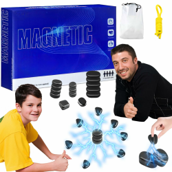 Magnetisches Schachspiel,Magnetspiel Puzzle Magnetic Schachspiel Tragbares Schach Magnetisch Magnetisches Spiel für Erwachsene Partyzubehör für Familientreffen Angebot bei HelloDeals