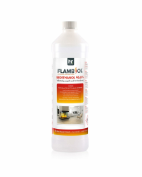 FLAMBIOL Bioethanol 96,6% Premium 1 x 1 L - Ethanol für Tischkamin, Kamin & Gartendeko für Draußen - Rauch- und Rußfrei - Aus Mais & Zuckerrüben Angebot bei HelloDeals