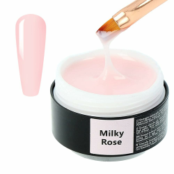SINCERO SALON Aufbaugel für Gelnägel - Milky Rose - UV Gel zur Nagelverlängerung und Modellage - Nail Art Acrylgel für Nägel - Farbgel - Versiegelungsgel - 15ml 15 ml (1er Pack) Milky Rose Angebot bei HelloDeals