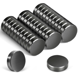 30 Stück Magnete für Magnettafel, 18 x 5mm Ferrit Magnete Stark, Magnete Schwarz Kühlschrankmagnete, Magnete Rund für Whiteboard, Pinnwand, Tafelmagnete, Kühlschrank Magneten 30PCS Angebot bei HelloDeals