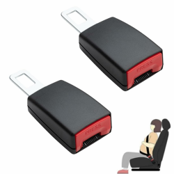 XOXVURI 2 Pcs Autositzgurt Sicherheitsgurt Anschnaller Verlängerung Auto Verlängern Gurtadapter Stecker Auto Sicherheitsgurt Clip Anschnaller Verlängerung Autogurt Stecker Angebot bei HelloDeals