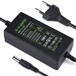 12V 5A Netzteil Adapter, AC 100-240V bis DC 12 Volt 5 Amp 60W Stromversorgung für Monitore Fernseher DVD TVs Verstärker Kamerasystem - Euro Stecker 5,5 * 2,5 Angebot bei HelloDeals