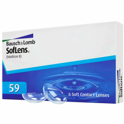 Bausch + Lomb SofLens 59 Monatslinsen, sphärische Kontaktlinsen, weich, 6 Stück BC 8.6 mm / DIA 14.2 / -2 Dioptrien (1er Pack) -2.0 Dioptrien 8.6 Millimeter 14.2 Millimeter 6 Angebot bei HelloDeals