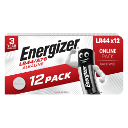 Energizer LR44/A76 Batterien, Alkaline Knopfzelle, 12 Stück Amazon Exklusiv LR44 12 pack Angebot bei HelloDeals