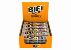 BiFi Turkey Sticks – 24er Pack (24 x 20g) – Pute Wurst Snack To Go - Luftgetrocknet Fleisch & Wurstwaren Paket - mit Pfeffer, Koriander und Knoblauch - Ideale Knabberbox - Wurstpaket Turkey 20 g (24er Pack) Angebot bei HelloDeals