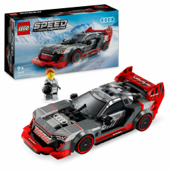 LEGO Speed Champions Audi S1 e-tron Quattro Rennwagen Set mit Auto-Spielzeug zum Bauen, Spielen und Ausstellen, Modellauto für Kinder, Geschenk für 9-jährige Jungs und Mädchen 76921 Single Angebot bei HelloDeals