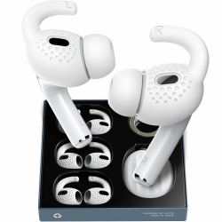 Gcioii Ohrpolster für AirPods Pro 2 Ohrbügel Anti-Rutsch Ohrhörer-Abdeckungen【3 Paar Und Extra Aufbewahrungstasche】 Kompatibel mit Apple AirPods Pro (2. Generation) for AirPods Pro Gen 2 Angebot bei HelloDeals