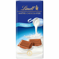 Lindt Schokolade Vollmilch | 100g Tafel | Aus zartschmelzender Vollmilch-Schokolade | Schokoladentafel | Schokoladengeschenk Angebot bei HelloDeals