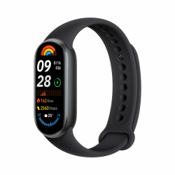 Xiaomi Smart Band 9 Fitness Tracker, AMOLED Display with 1200 Nits, Sp02 Tracking, Sleep and Heart Rate Monitor, Notifications, 5ATM Waterproof, Mi Fit App, Midnight Black Xiaomi Smart Band 9 Midnight Black Angebot bei HelloDeals