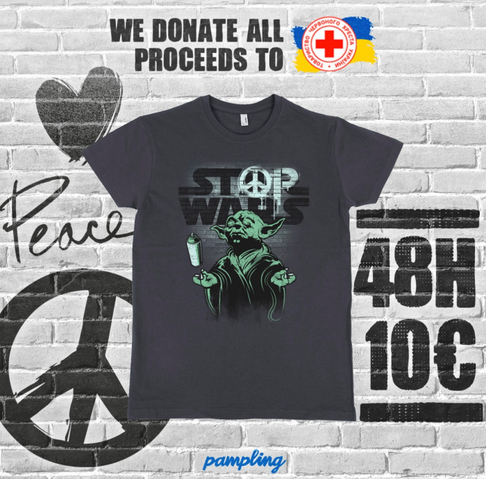 [Nur noch heute] Stop Wars Solidaritäts-Shirt