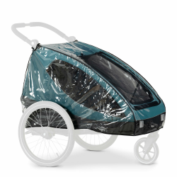 Hauck Bike Trailer Regenschutz durchsichtig Angebot bei HelloDeals