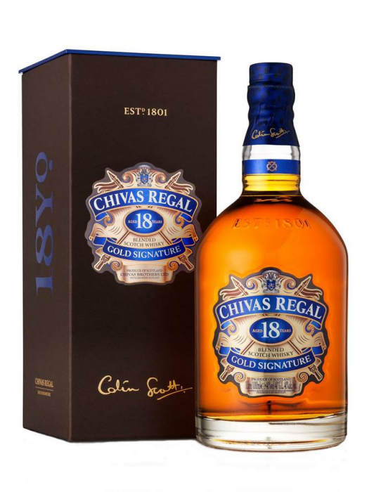 Chivas Regal Blended Scotch Whisky 18yo 40% 1L