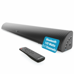MAJORITY Snowdon Soundbar für TV Geräte | Soundbar Bluetooth | 120W 2.1 TV Lautsprecher für Fernseher | TV Soundbar mit Intergriertem Subwoofer | Soundsystem für Fernseher | 81CM Sound Bar (Schwarz) Angebot bei HelloDeals