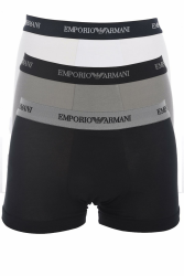 Emporio Armani Herren Retroshorts (3er Pack) M White/Black/Grey Angebot bei HelloDeals