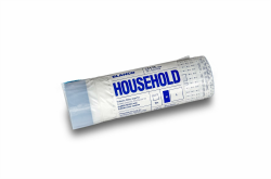 BLANCO Haushaltsmüllbeutel M (15-19 Liter) | mit Zugband | reißfest und wasserdicht | Abfallbeutel/Mülleimerbeutel| leichte Entsorgung | 50% recycelter Kunststoff | passend zu SELECT und FLEXON Haushalts Müllbeutel M [15-19 Liter] Angebot bei HelloDeals