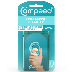 Compeed Fingerrissepflaster – Fingerpflaster mit Hydrokolloid gegen eingerissene Fingerkuppen und Risse der Nagelhaut, 10 Stück(1er Pack) 1x 10 Stück Angebot bei HelloDeals