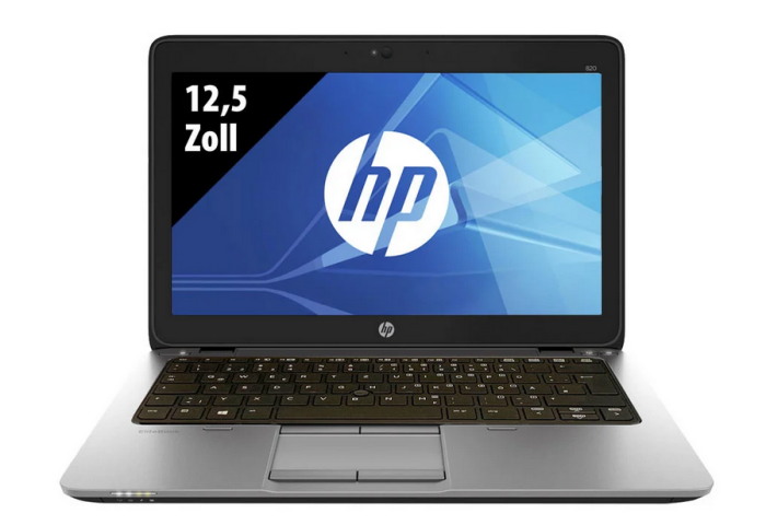 HP EliteBook 820 G3 - 12,5 Zoll - Core i5-6300U @ 2,4 GHz - 8GB RAM - 250GB SSD - WXGA (1366x768) - Webcam - Win10Pro