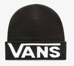 VANS MN DROP V TALL CUFF BEANIE - Mütze - black