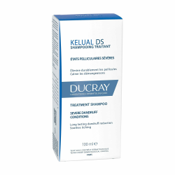 Pierre Fabre Ducray Kelual DS- Anti-Schuppen Shampoo - 100 ml, transparent 100 ml (1er Pack) Angebot bei HelloDeals