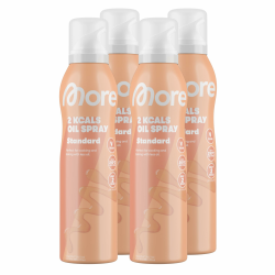 MORE 2 Kalorien Ölspray, normal, 4 x 800 Sprühstöße, Spray zum Braten, Backen & Grillen 4 x normal Angebot bei HelloDeals