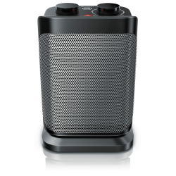 Brandson - Heizlüfter mit zwei Leistungsstufen - Badezimmer energiesparend leise - stufenlose Temperaturregelung - Keramik Heizelement - Thermosicherung - Heizung Heater - Cool Grey Design Angebot bei HelloDeals