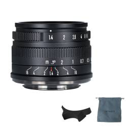 7artisans 35 mm F1,4 Mark II APS-C Festobjektiv mit manuellem Fokus und großer Blende, kompatibel mit Olympus- und Panasonic-MFT-M4/3-Mount-Kameras Micro 4/3 Mount Angebot bei HelloDeals