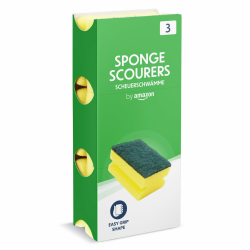 by Amazon Scheuerschwämme, 3 Stück 3 Stück (Packung mit 1) Angebot bei HelloDeals
