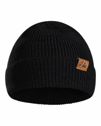 DANISH ENDURANCE Merino Mütze, Klassische Wollmütze, Warme Wintermütze, Thermo Beanie, Weich, Stretchy, Unisex, für Damen & Herren Einheitsgröße Schwarz Angebot bei HelloDeals