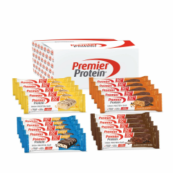 Premier Protein - High Protein Bar 50% - Multiflavourbox - 20x40g - Low Sugar - Low Carb - High Protein Bar Multiflavour 20x40g Angebot bei HelloDeals