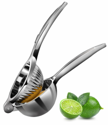 Rekix 7cm Zitronenpresse, Zitruspresse, Saftpresse Manuell, Zitronenpresse Handpresse, Limettenpresse Klein, Lemon Squeezer, Citrus Juicer, Entsafter, Zitronenscheibenpresse, Bar Cocktail Zubehör Large Angebot bei HelloDeals