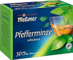 Meßmer Pfefferminze I 50 Teebeutel I Vegan I Glutenfrei I Laktosefrei 50 Teebeutel Pfefferminze Angebot bei HelloDeals