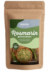 Rosmarin getrocknet Monte Nativo (500g) - Schonend getrocknete Gewürze - Rosmarin Tee - Reiner und natürlicher Rosmarin perfekt zum Kochen - Rosemary Rosmarin 500 g (1er Pack) Angebot bei HelloDeals