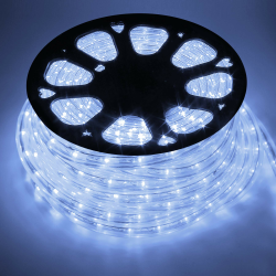 Forever Speed 50 Meter LED Lichterschlauch Außen, 1800 LEDs Wasserfest LED Schlauch für Auße, Dekoration und Beleuchtung LED Lichterschlauch für Halloween, Garten, Weihnachten, Hochzeit,Party,Kaltweiß 50M Angebot bei HelloDeals