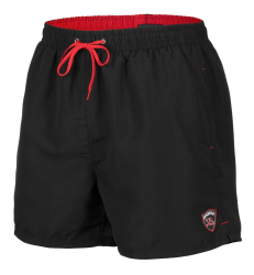 Zagano Badehose Herren Schnelltrocknend Badeshorts Männer Jungen Schwimmhose Boardshorts für Männer Sporthose kurz, Badehose Herren lang S-6XL, Hergestellt in der EU 4XL Schwarz Angebot bei HelloDeals