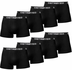 DSTROYED ® Boxershorts Herren 10-er / 12-er / 15-er / 8-er Pack S-5XL Unterhosen Männer Unterwäsche Men 317b 8er Set Schwarz XL Angebot bei HelloDeals