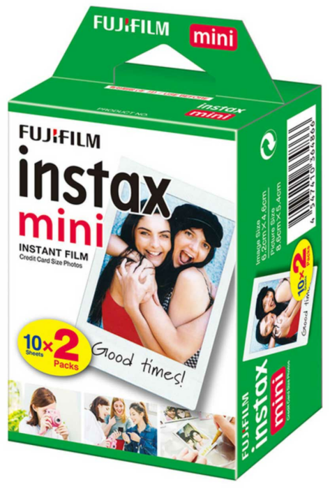 100 Fuji Instax Mini Sofortbildfilm Doppelpack