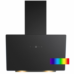 Bomann® Dunstabzugshaube 60cm | bunte Beleuchtung | Abzugshaube 60cm Umluft & Abluft | leise Kopffreihaube 60cm | inkl. Montage-Material | Dunstabzugshaube Umluft Dunstabzugshaube Abluft DU 7611 G Schwarz-matt Angebot bei HelloDeals