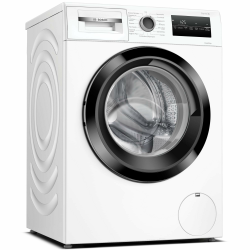 BOSCH WAN28K43 Waschmaschine Serie 4, Frontlader mit 8kg Fassungsvermögen, 1400 UpM, EcoSilence Drive, Hygiene Plus, Speed Perfect, Weiß, 60cm 8 kg Serie 4 EEK A Nachlegefunktion Angebot bei HelloDeals
