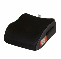 Autokindersitz Safari von UNITED KIDS Gruppe II/III Sitzerhöhung mit waschbaren Bezug EU Norm ECE R129, Farbe:schwarz-grau Grau-Schwarz Angebot bei HelloDeals