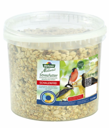 Dehner Natura Premium Wildvogelfutter, Streufutter schalenfrei, Ganzjahresfutter proteinreich / energiereich, hochwertiges Vogelfutter für Wildvögel, 3.6 kg Körner 3.6 kg (1er Pack) Angebot bei HelloDeals