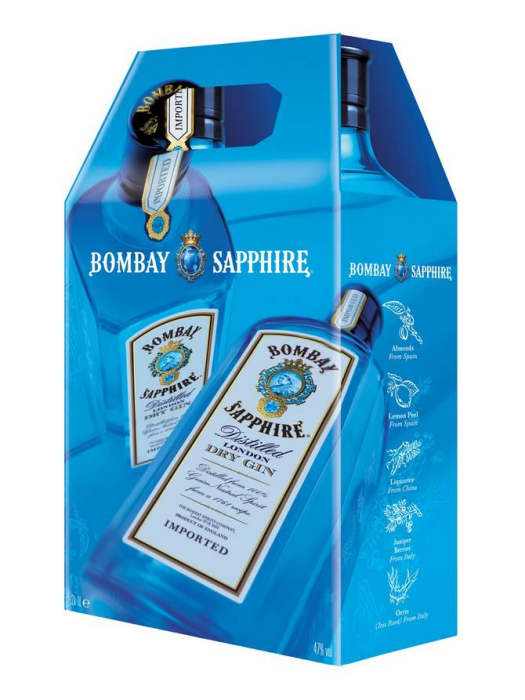 Bombay Sapphire 47% 2x1L Twinpack