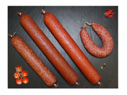 Wurst aus Thüringen I Wurst als Schlemmerpaket I Feine Auswahl an Salami‘s 4 Stück (1er Pack) Angebot bei HelloDeals